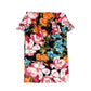 42Pops - Botanical Bliss Peplum Midi Skirt