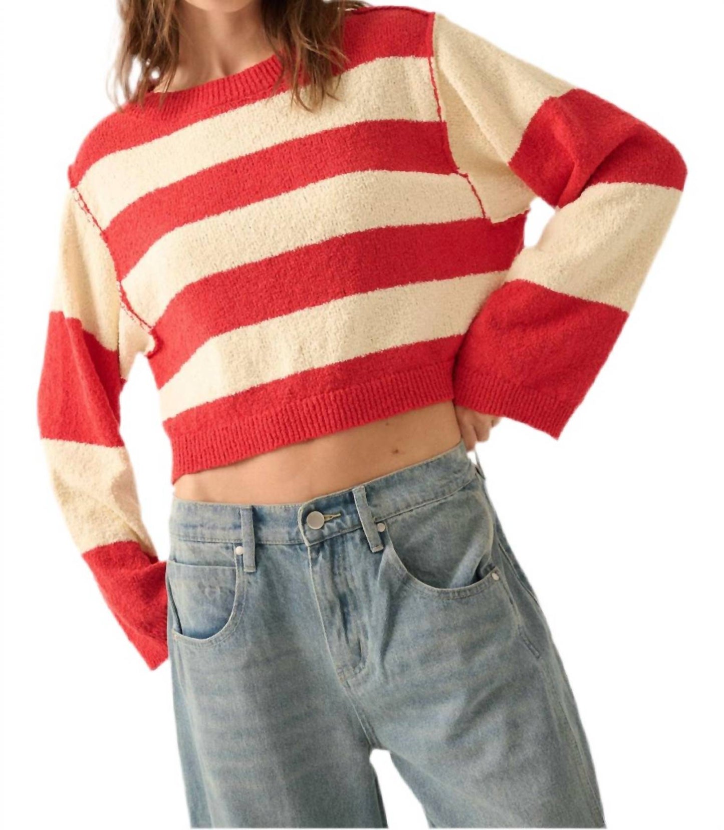 Promesa - Striped Knit Sweater