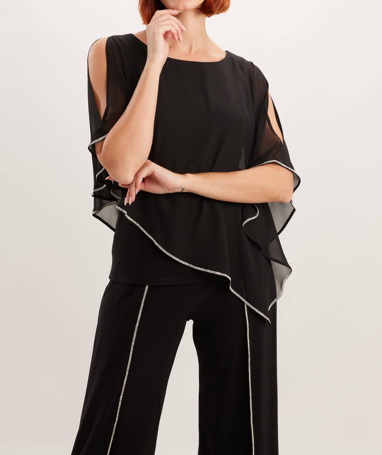 Frank Lyman - Chic Embellished Pullover Top