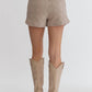 Entro - Quilted Stitch Shorts