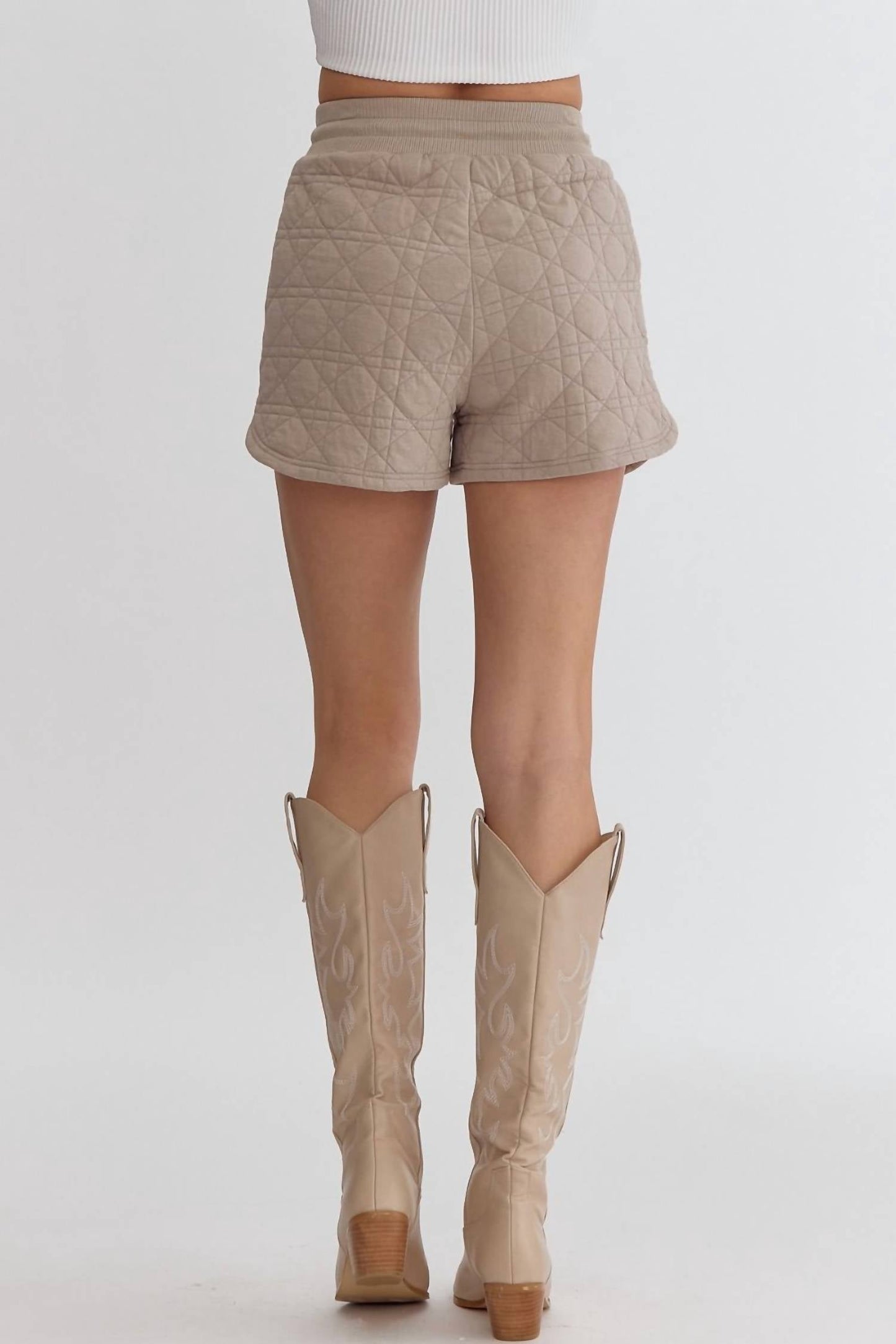 Entro - Quilted Stitch Shorts
