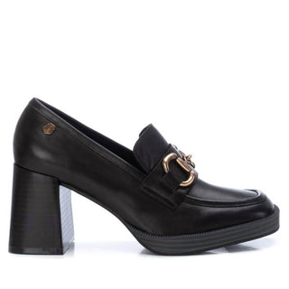 Xti - Women's Leather Heeled Loafers