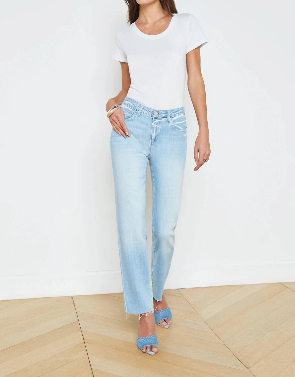 L'Agence - Calça Jeans Milana Mid Rise Stovepipe