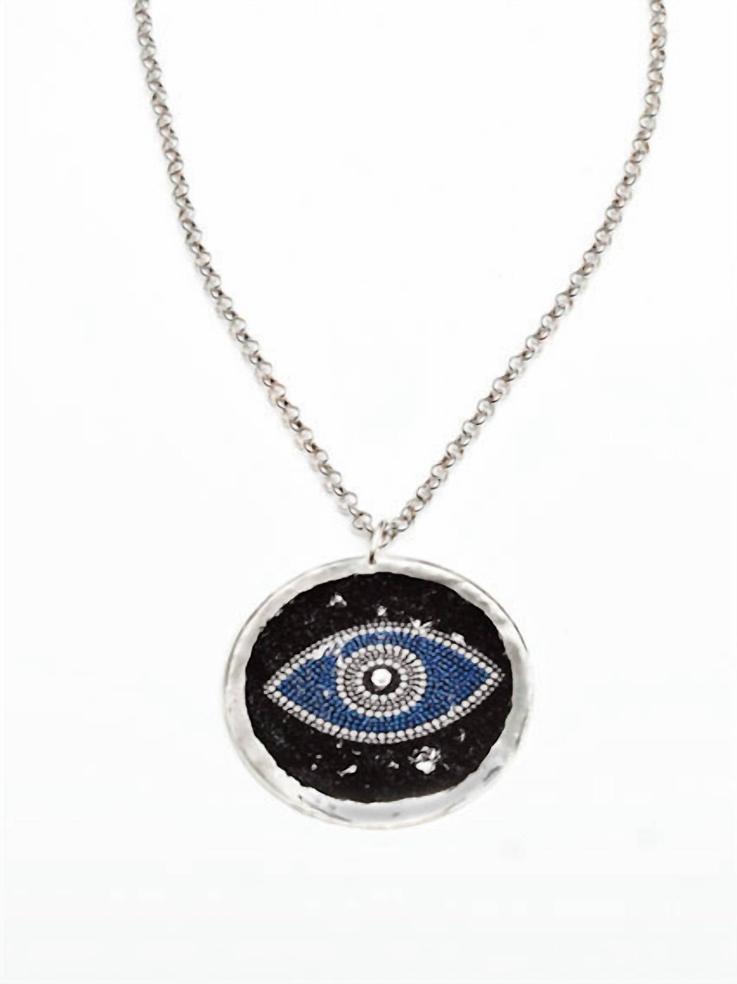 Avenue Chic - Women's Evil Eye Pendant Necklace