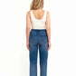1822 Denim - High Rise Straight Leg Denim Jeans