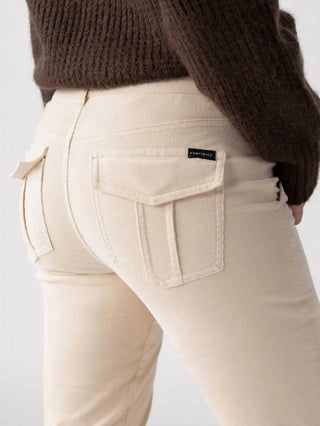 Santuário - Calça Hayden de veludo cotelê