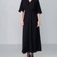 Grace & Mila - Naya Long Wrap Dress