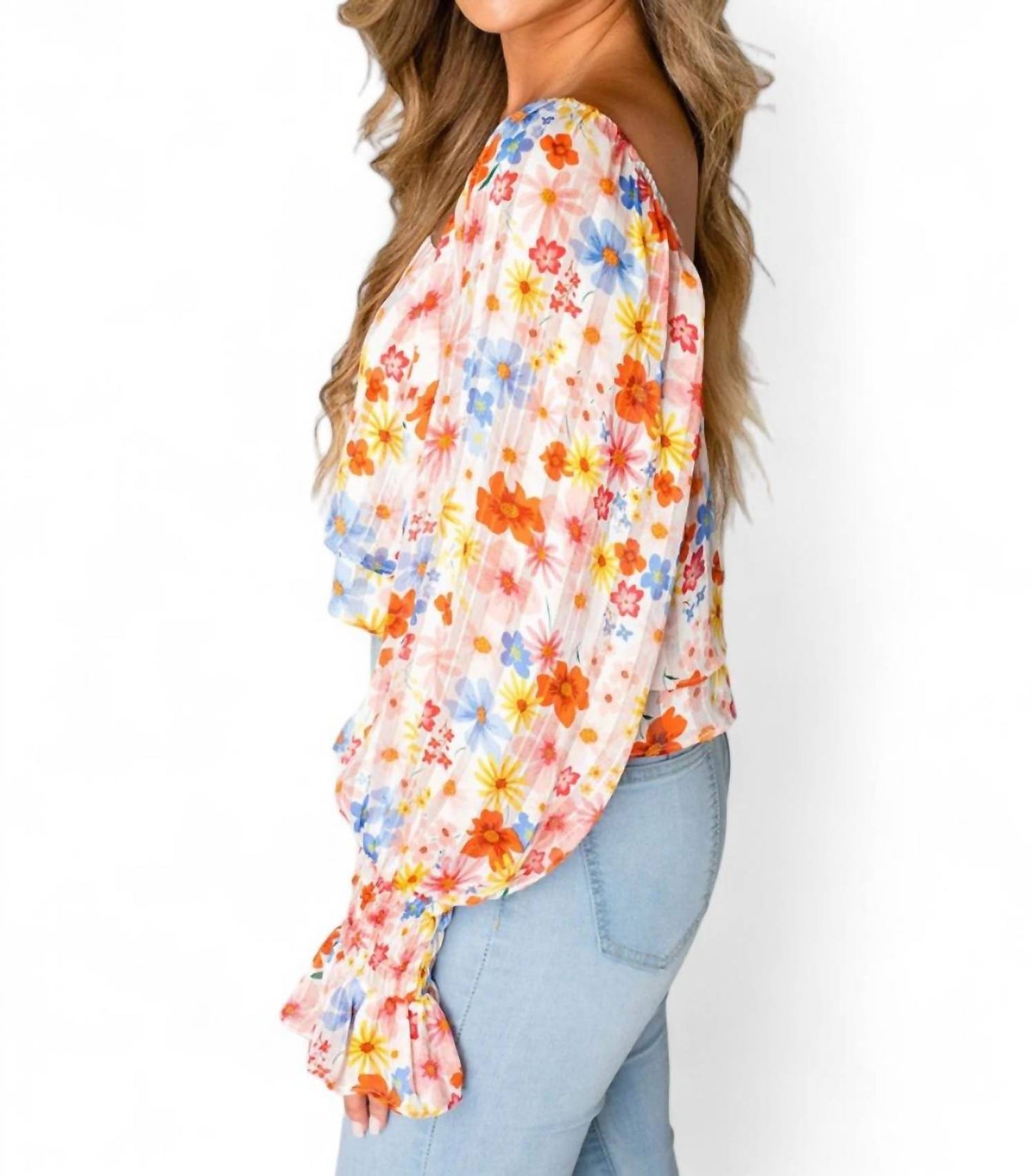 Buddylove - FLORA FLOWY CROPPED TOP