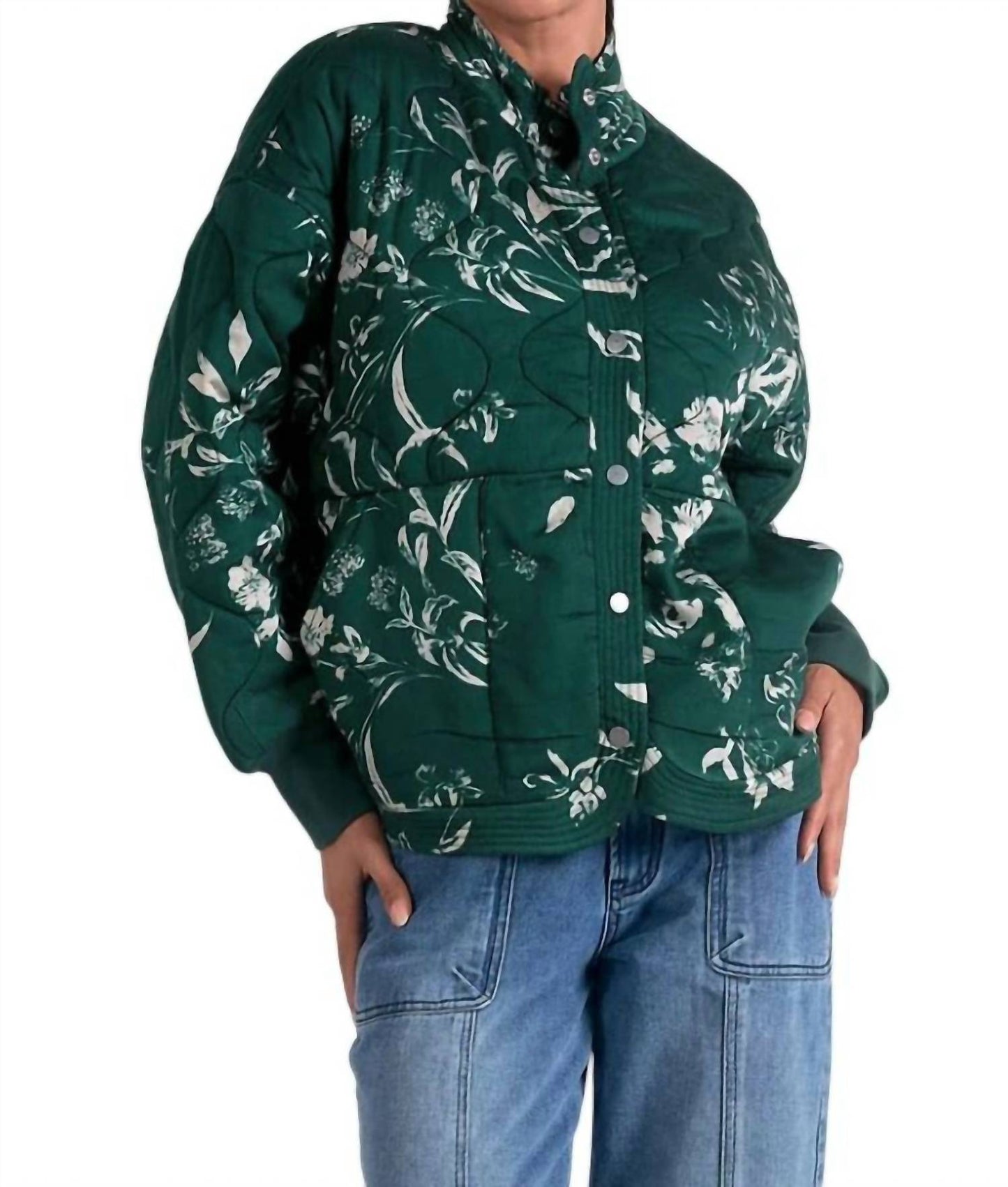 Elan - Quilted Bomber Jacket