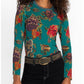 Johnny Was - Jaine Favorite Long Sleeve Crew Neck Tee