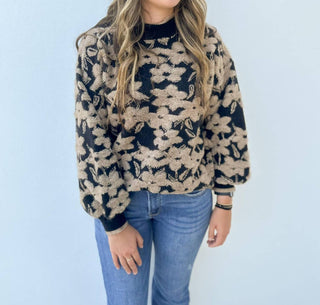 Entro - One Of Your Girls Floral Sweater