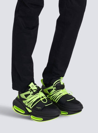 Balmain - Men's Neoprene/mesh B-bold Low-top Sneakers