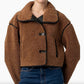 Blanknyc - Sherling Cropped Jacket