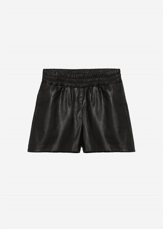 Deluc - Shorts de couro Blanchard feminino