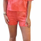 Very J - Quilted Washed Comfy Knit Shorts