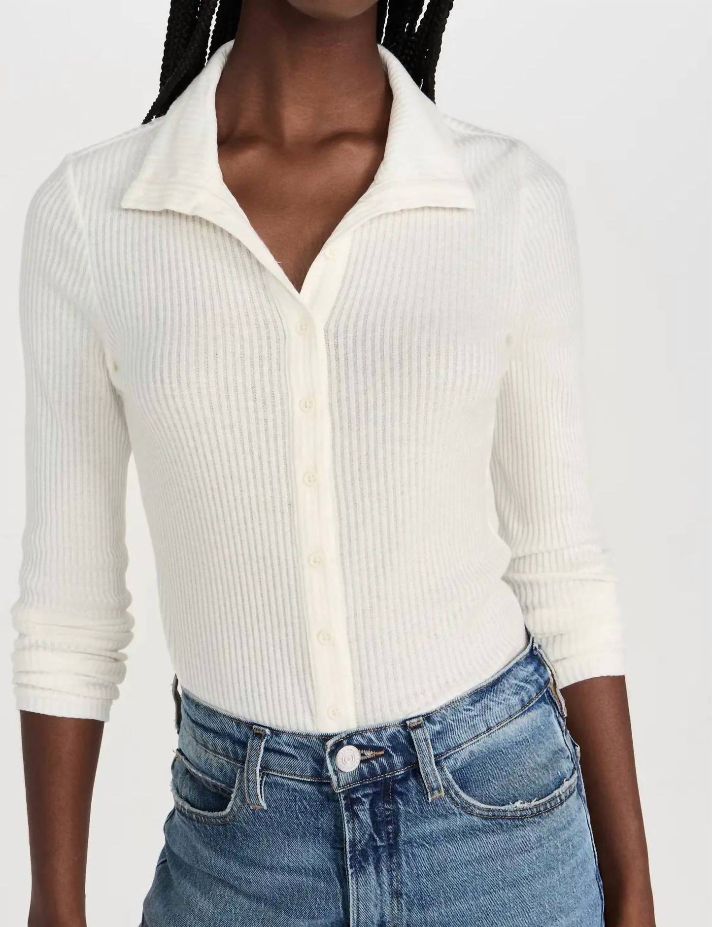 Z Supply - Adrienne Rib Button Up Top