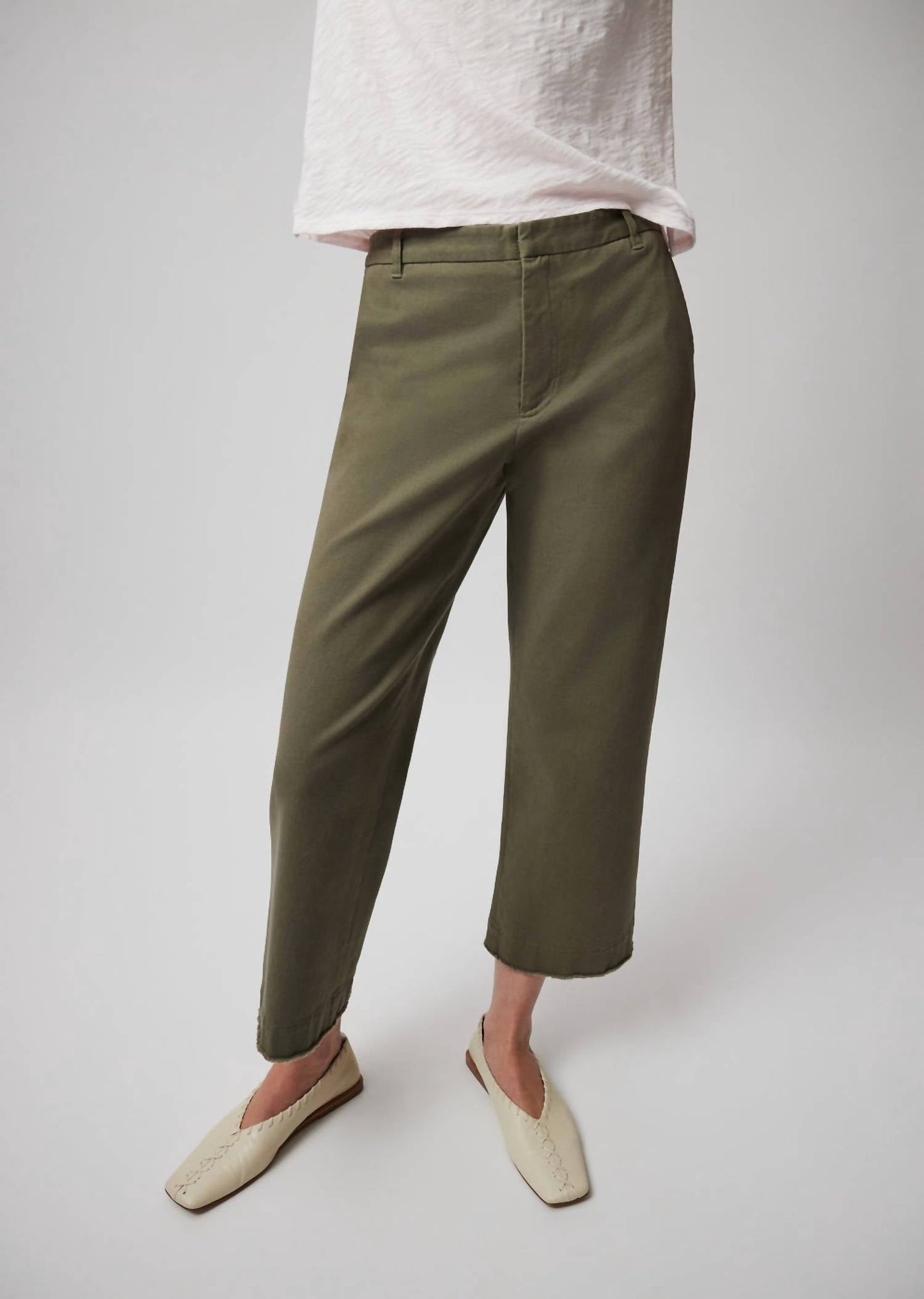 Atm - COTTON TWILL BOYFRIEND PANT