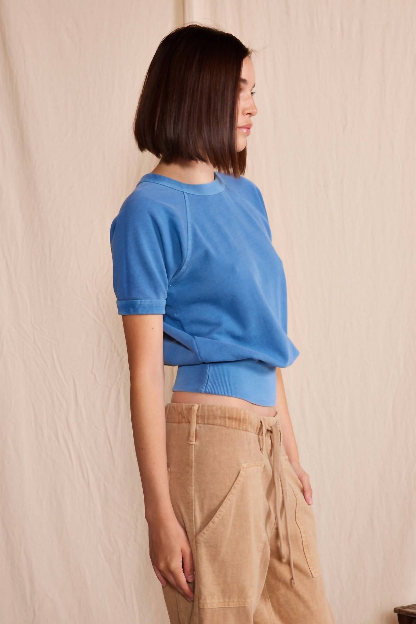 People Of Leisure - RAGLAN SHORT SLEEVE TOP