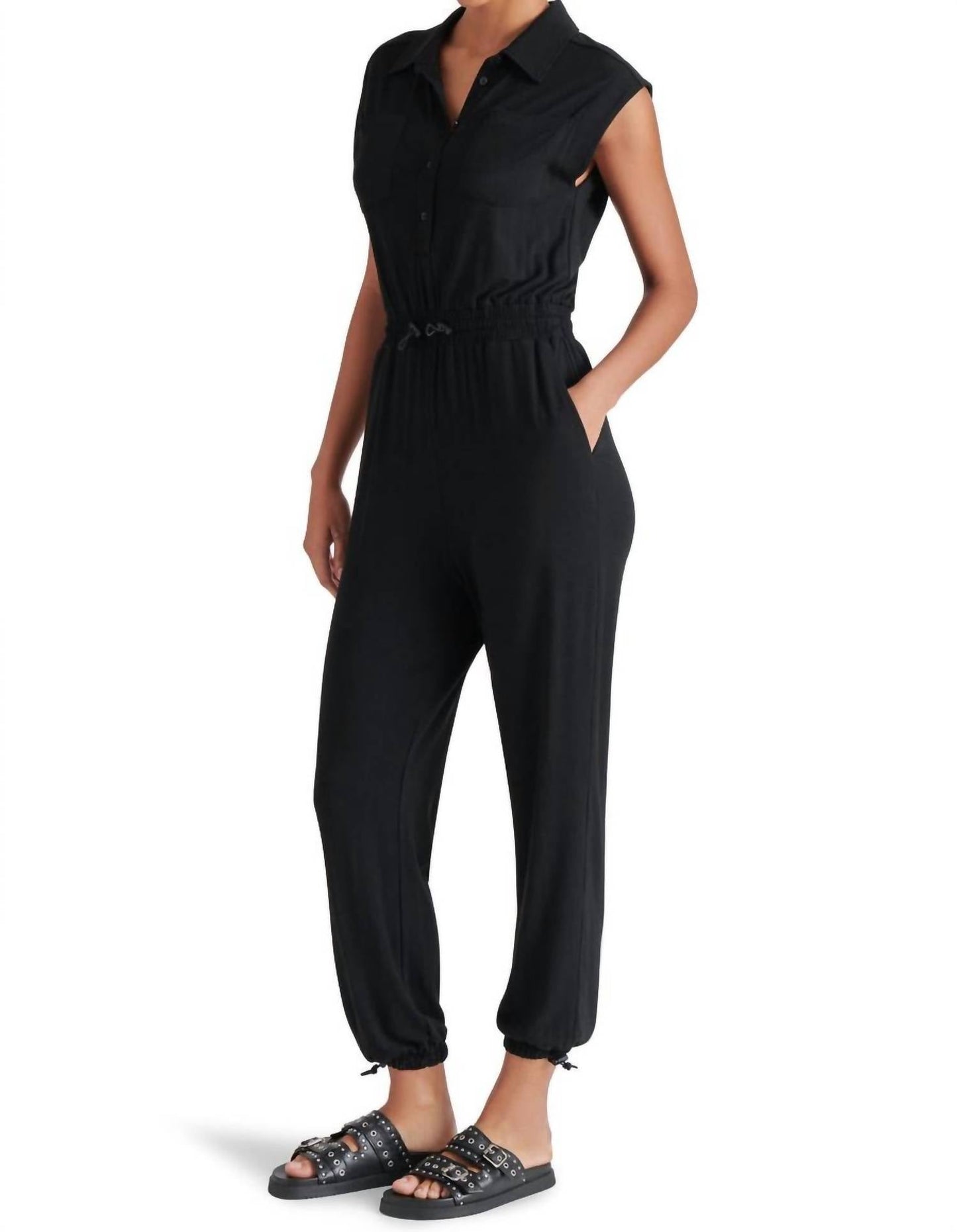 Steve Madden - Merit Collared Jumpsuit