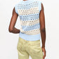 Ganni - Cotton Crew Neck Vest