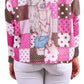 Gigi Moda - Daria Checker Girl Print Batwing Sweater