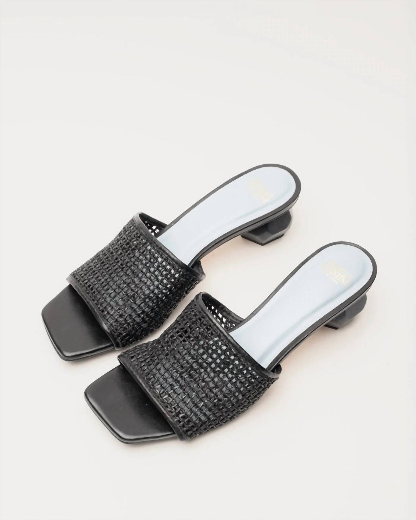 Frances Valentine - Women's Raffia Mesh Slide Sandal