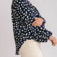 Umgee - Animal Print Round Neck Long Sleeve Top