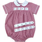 Lullaby Set - Girl's Noah Ribbon Bubble Romper