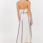 Vintage Havana - Linen Blend Halter Top