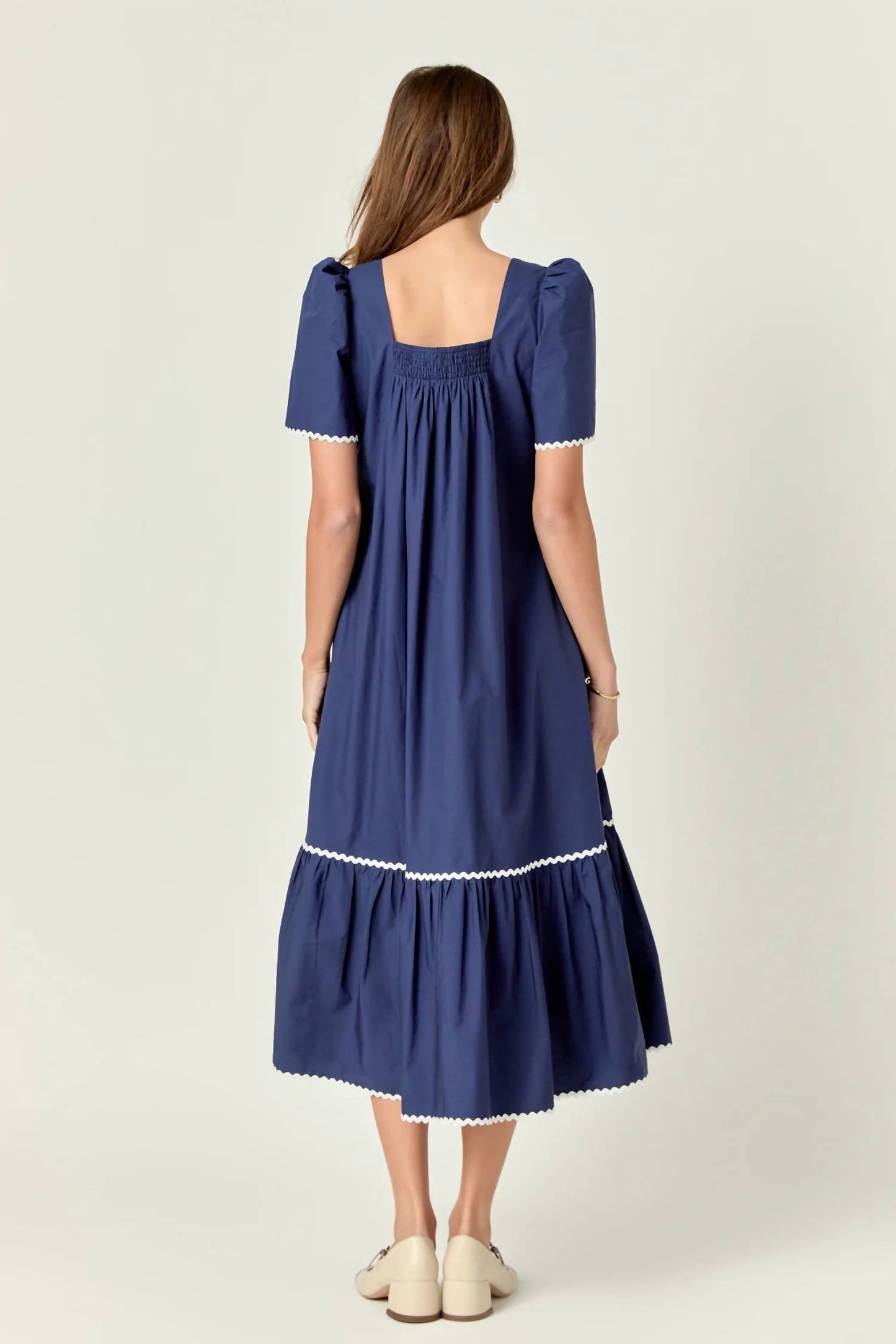 2.7 August Apparel - Women's Ric Rac Midi Dress
