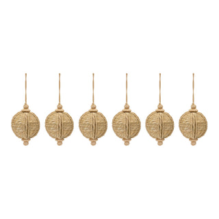 Jute Onion Ornament (Set of 6)