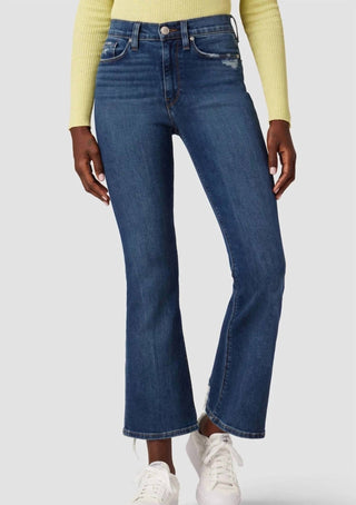 Hudson - The Barbara High-rise Bootcut Crop Denim