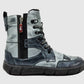 Kcr Group - Women's Action Thick Fur-lined Zip-up Leather Boots