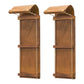Vintage Toboggan Sled Ornament (Set of 2)