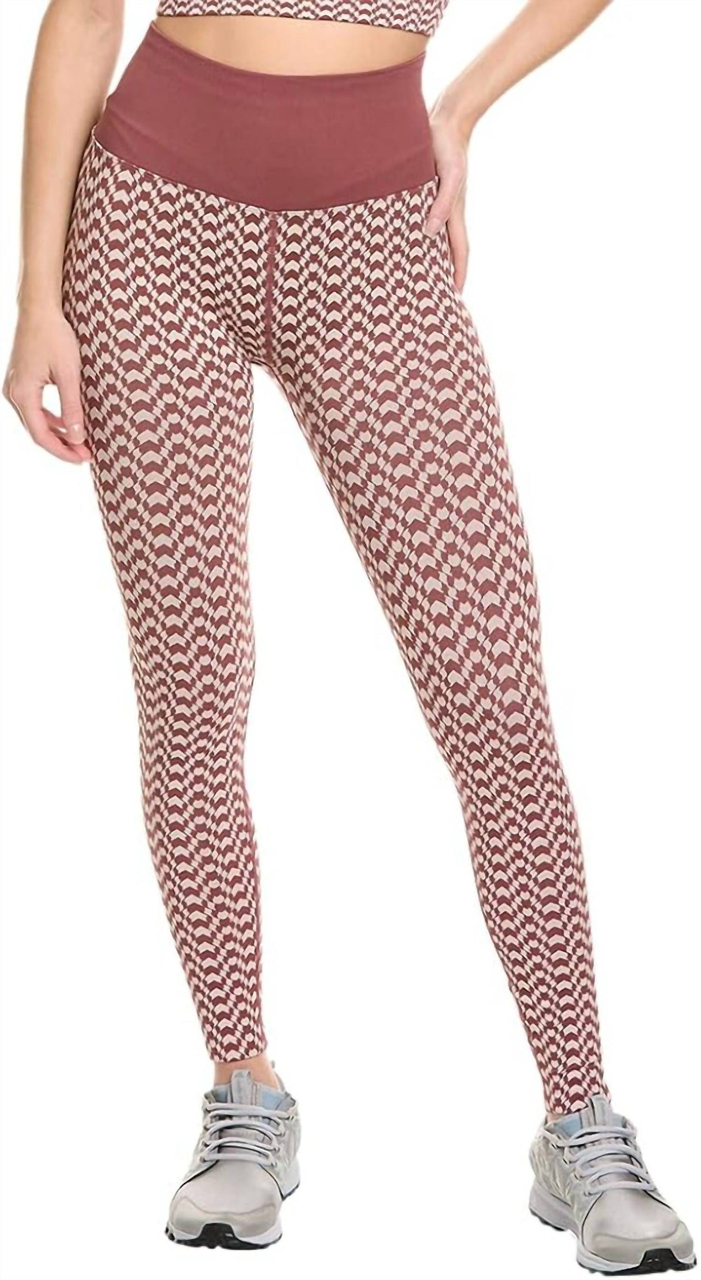 Spiritual Gangster - Seamless Jacquard 7/8 Legging