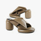 All Black - Women Mod Collar Mule