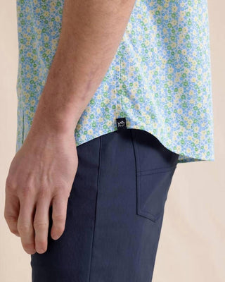 Johnny Was - Camisa Esportiva Intercoastal de Manga Curta Petal Party