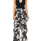 Alice + Olivia - Lotus High Rise Wide Leg Ruffle Pants