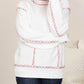 1 The Woman - Cute Color Block Stitching Sweater