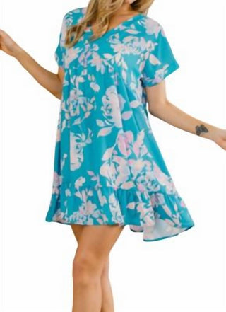 Bibi - Vestido Flare Estampado Floral
