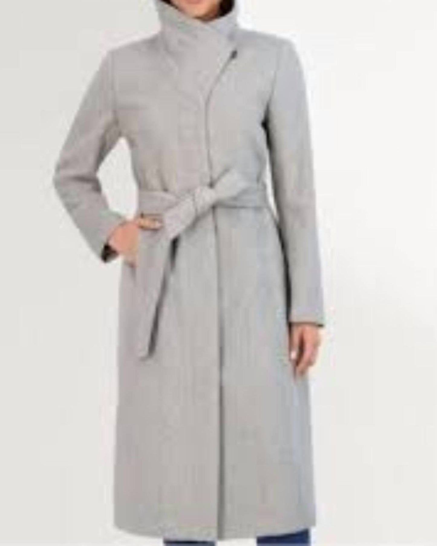 Cole Haan - Slick Belted Long Coat
