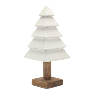 Tiered Wood Pine Tree (Set of 2)