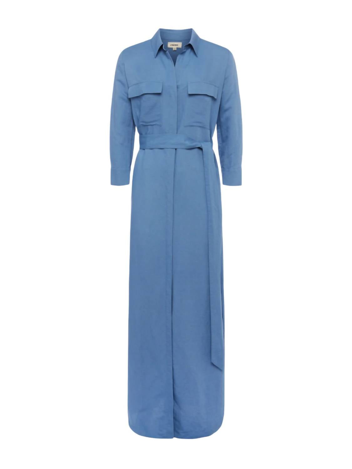 L'Agence - Cameron Long Shirt Dress
