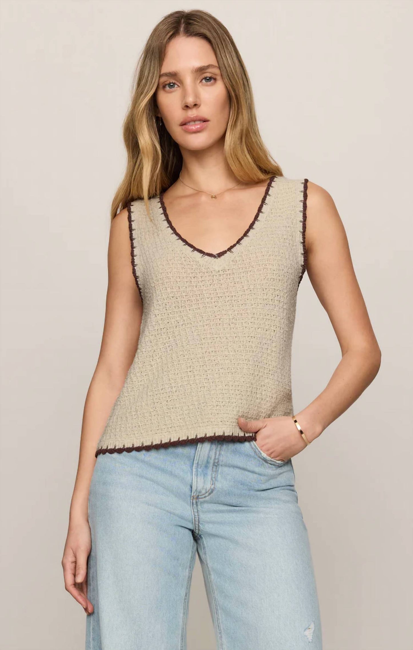 Z Supply - Yessenia Whipstitch Tank