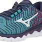 Tênis de corrida Mizuno Wave Sky Waveknit 3 feminino, cerâmica/branco, tamanho 6,5 B(M) EUA