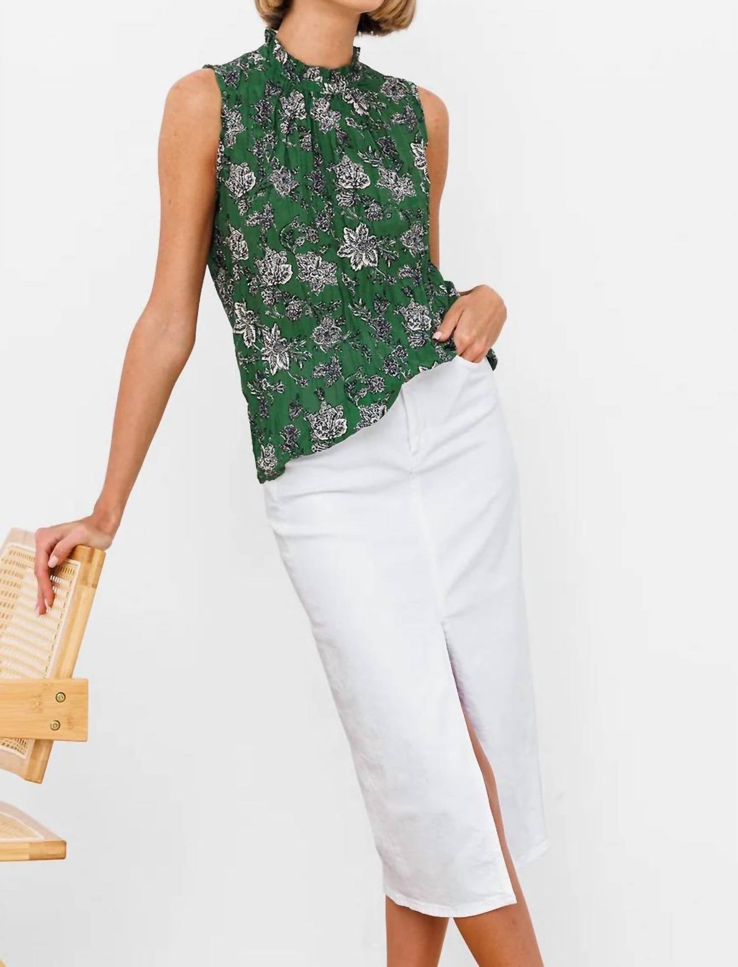 Go By Go Silk - Vintage Shell Top