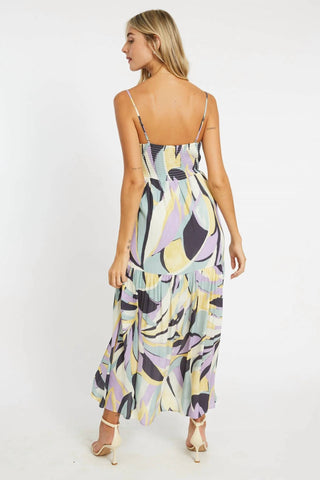 Caballero - Vestido longo floral Isla