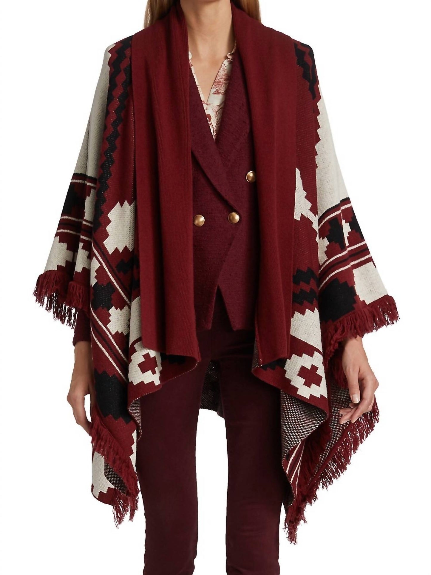 L'Agence - AUSTIN JACQUARD CAPE