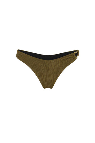 Nelblu - Calcinha de biquíni Ondas Crinkle Cheeky