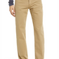 Calça Mavi Jeans Zach de sarja reta em cáqui britânico Newport tamanho 36 x 30